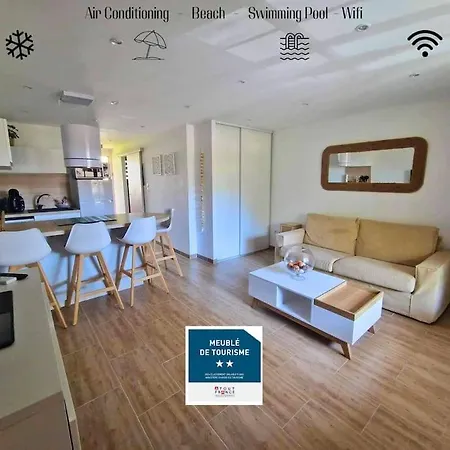 Hameau Des Pins - & Piscine - Clim & Wifi דירה Saint-Raphaël